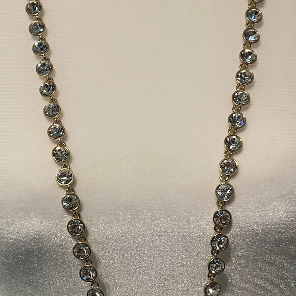 Givenchy Brilliant Chain Link Crystal Necklace By Givenchy - Picture 11 of 15